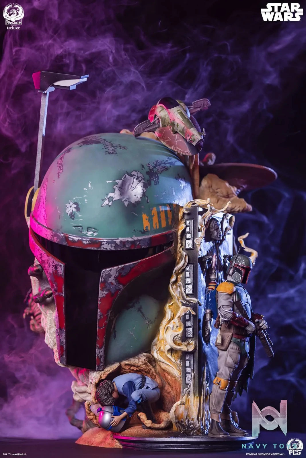 Premium Collectibles Studio – Boba Fett – Fine Art Bust Deluxe (Licensed)