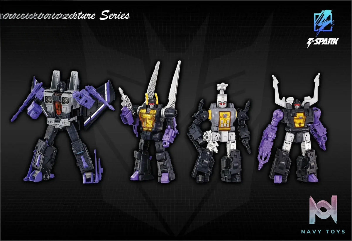 TAKARA TOMY – Transformers Dramatic Capture Series Decepticons part 2 DCS-06 (Licensed)