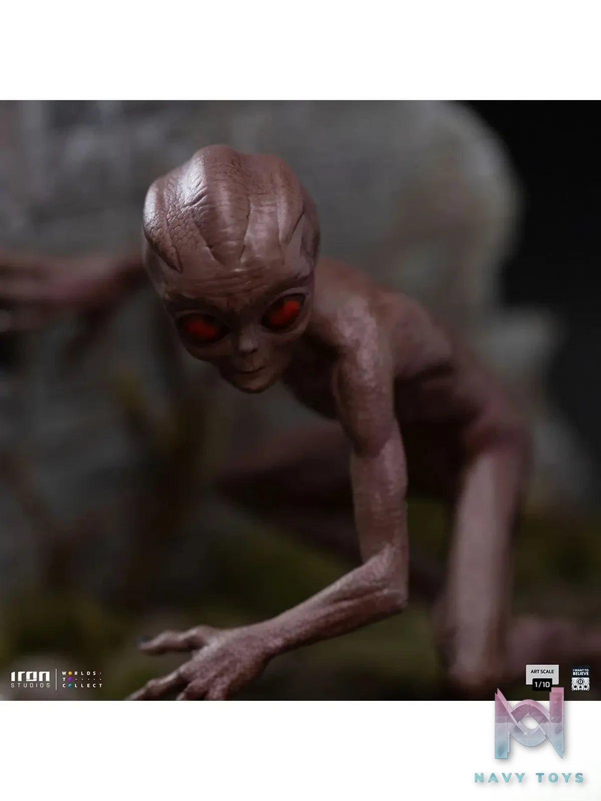 Iron Studios – ET Varginha Statue I Want to Believe Art Scale IWTBEL122425-10 (Licensed)