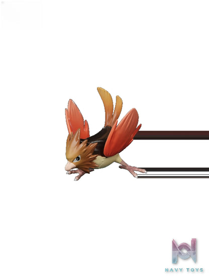 Red Art Studio – Pokémon Professor Samuel Oak x Spearow Pokémon