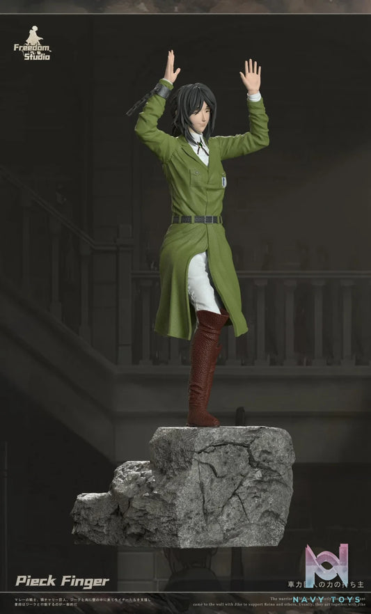 Pieck Finge resin statue freedom studio anime figure