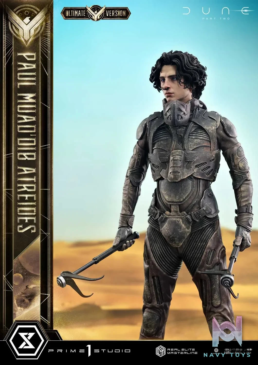 Prime 1 Studio – Real Elite Masterline Dune: Part Two (Film) Paul Atreides REMDUNE2-01 REMDUNE2-01UT REMDUNE2-01UTS (Licensed)