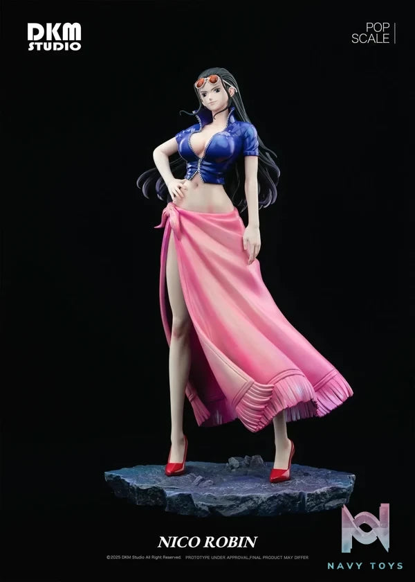 Demon King's Manufacture Studio - One Piece Summer Babe Nico Robin resin statue Navy Toys anime figure