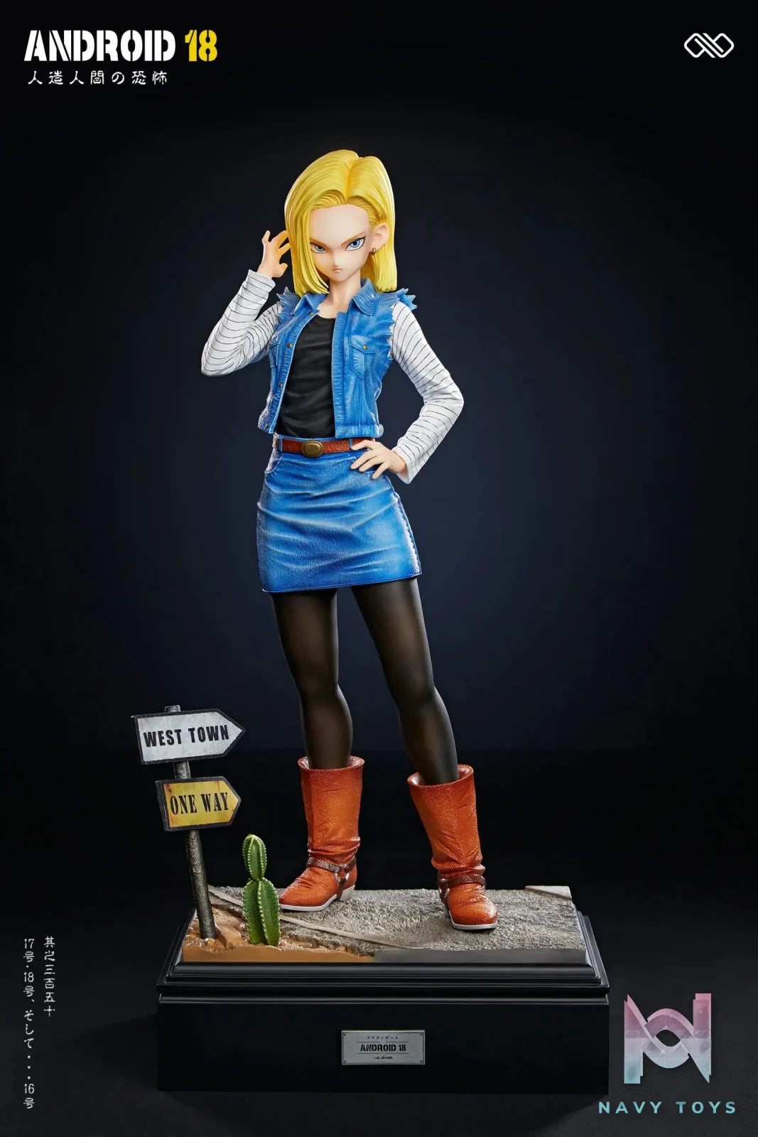 Infinite Studio – Dragon Ball Double Scale Android 16 17 18 Set