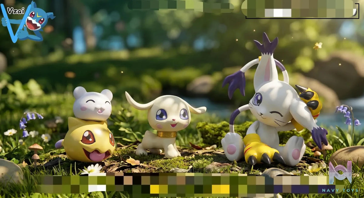 Vzai Studio – Tailmon X Patamon Set Digimon