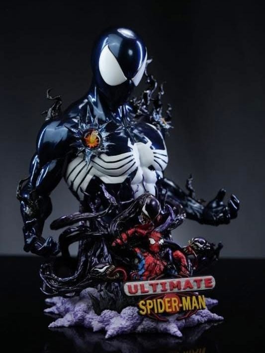 Spider Man Bust Symbiosis - Marvel - 27abyss Studio resin statue 27abyss Studio anime figure