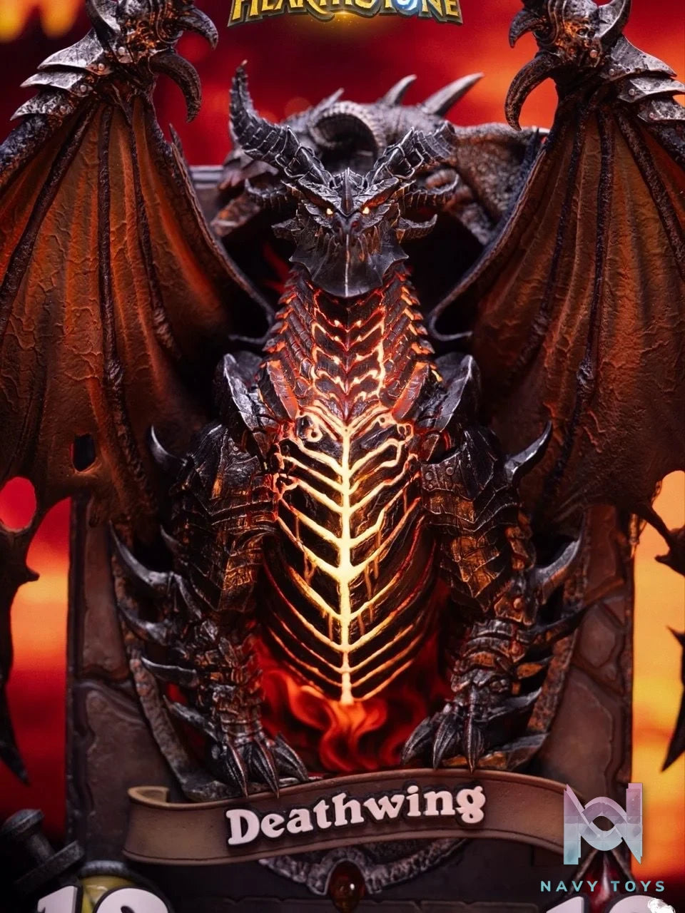 Deathwing Art - Heartstone - Blizzard Entertainment & HEX Collectibles resin statue Blizzard Hearthstone anime figure