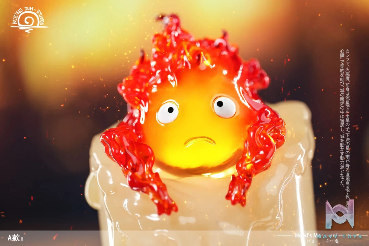 Rising Sun Studio – Howl’s Moving Castle Hayao Miyazaki Calcifer 2.0