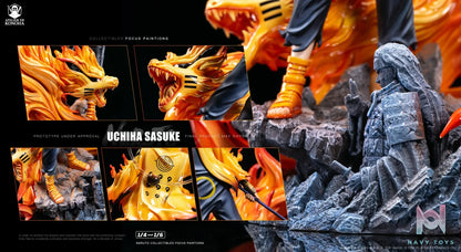 ATELIER DE KONOHA Studio – Naruto Light Sculpture Series Uzumaki Naruto & Uchiha Sasuke