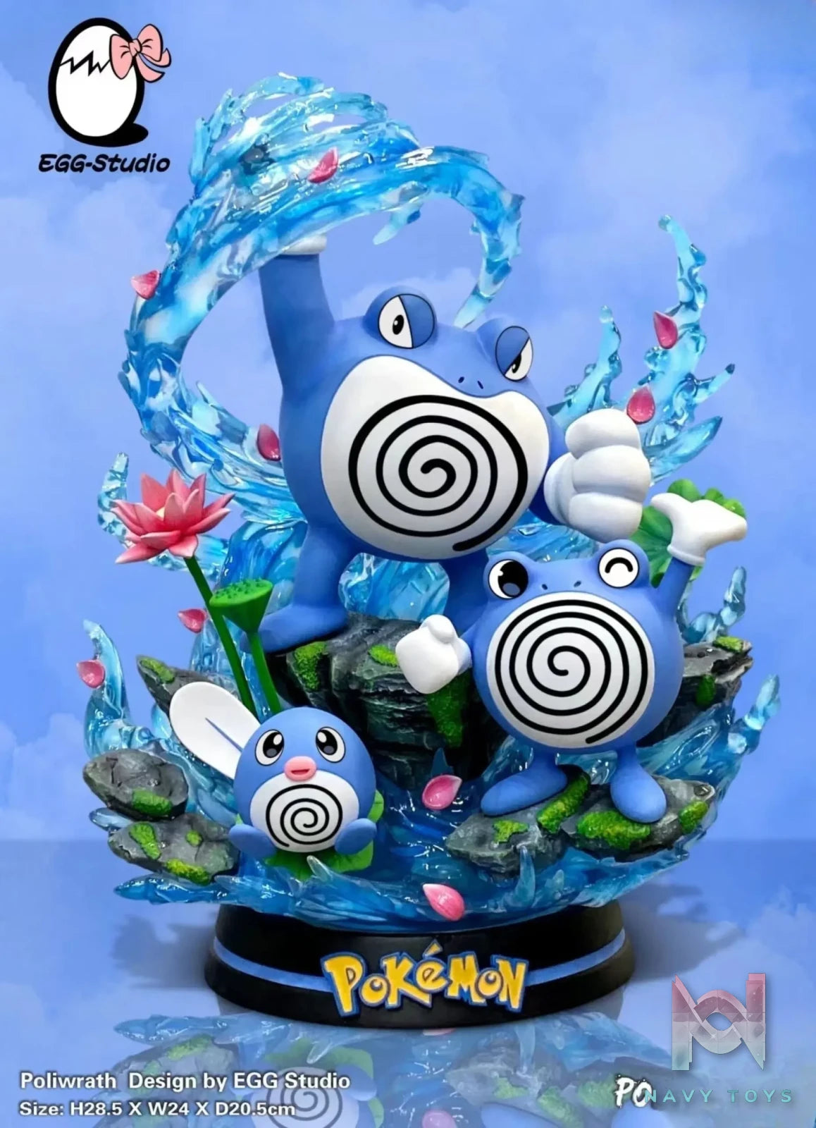 EGG Studio – Pokémon Poliwrath Evolution Series