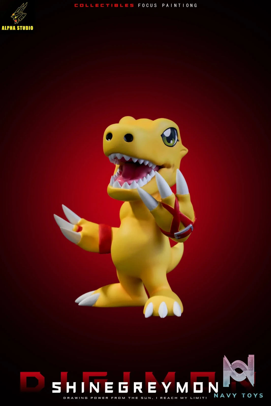 Alpha Studio – Digimon Shine Greymon