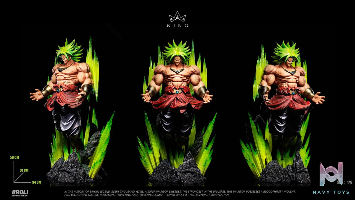 KING Studio – Dragon Ball Legendary Super Saiyan Broly