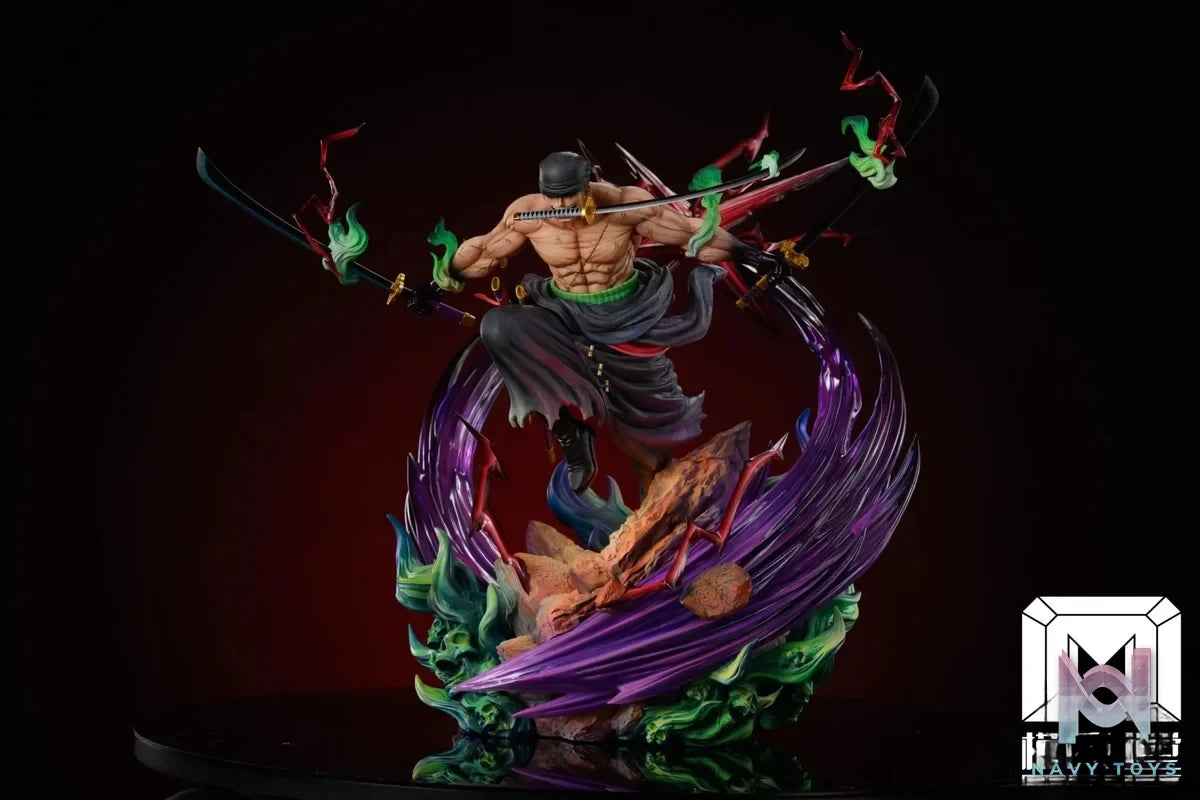 Model palace Studio - One Piece Roronoa Zoro resin statue Navy Toys anime figure