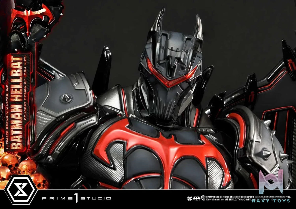 Prime 1 Studio – Ultimate Premium Masterline Batman (Comics) Batman Hellbat Concept Design by Josh Nizzi UPMDC-06 UPMDC-06DX UPMDC-06DXS (Licensed)