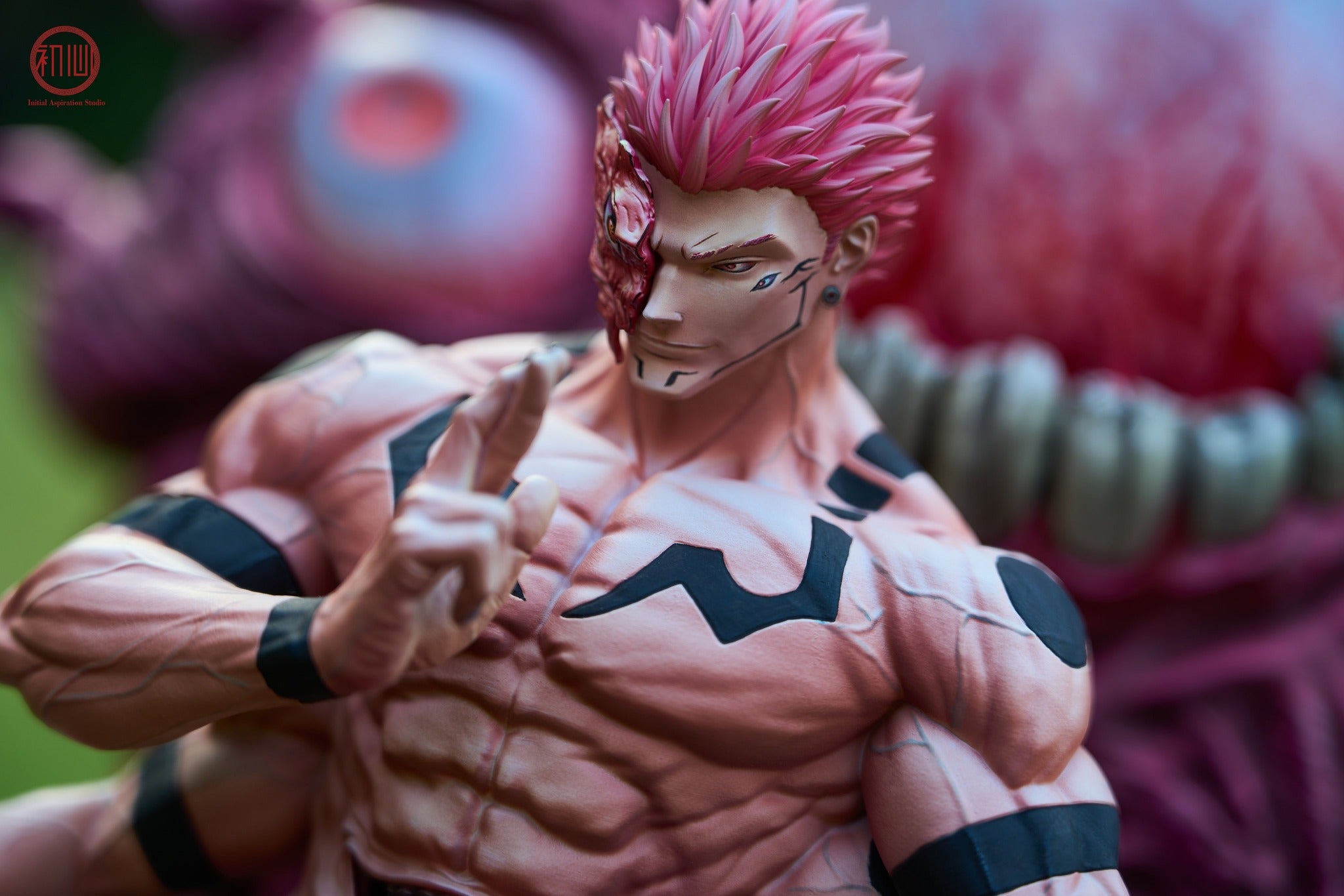 Ryomen Sukuna - 𝗜𝗻𝗶𝘁𝗶𝗮𝗹 𝗔𝘀𝗽𝗶𝗿𝗮𝘁𝗶𝗼𝗻 𝗦𝘁𝘂𝗱𝗶𝗼 resin statue Navy Toys anime figure