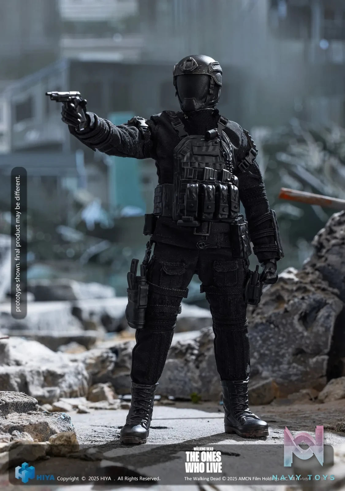 HIYA Toys – The Walking Dead Rick Action Figure ESW0318 (Licensed)