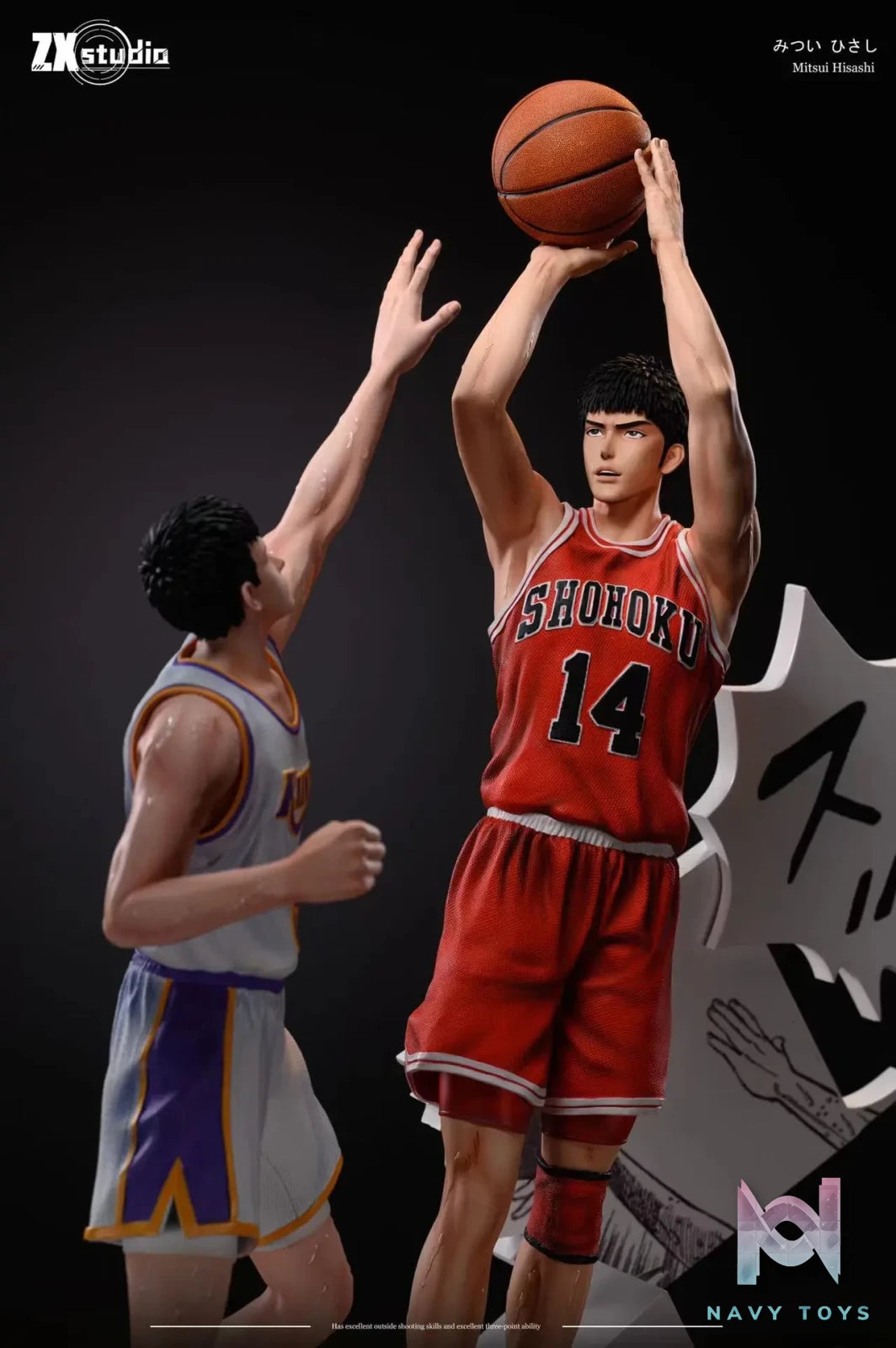 SLAM DUNK セット Slam Dunk Five Tigers Battle 2.0 #2 Hisashi… – ZX Studio | Navy Toys