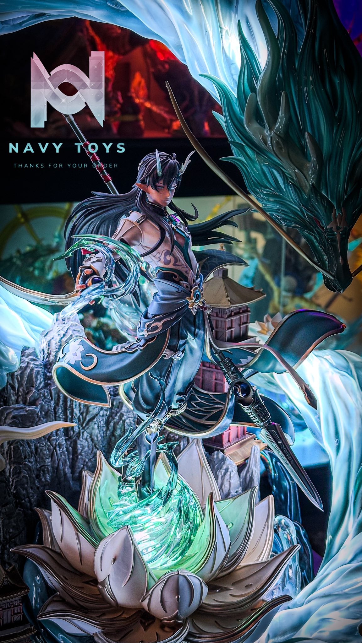 Danheng Imbibitor Lunae YY Studio - Honkai Star resin statue yy studio anime figure