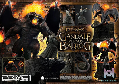 Prime 1 Studio – Premium Masterline The Lord of the Rings (Film) Gandalf Versus Balrog PMLOTR-02 PMLOTR-02EX (Licensed)