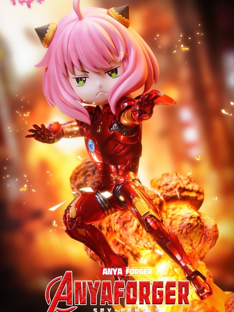 Anya cos Iron Man - Spy x Family - PuPu Studio resin statue PuPu Studio anime figure