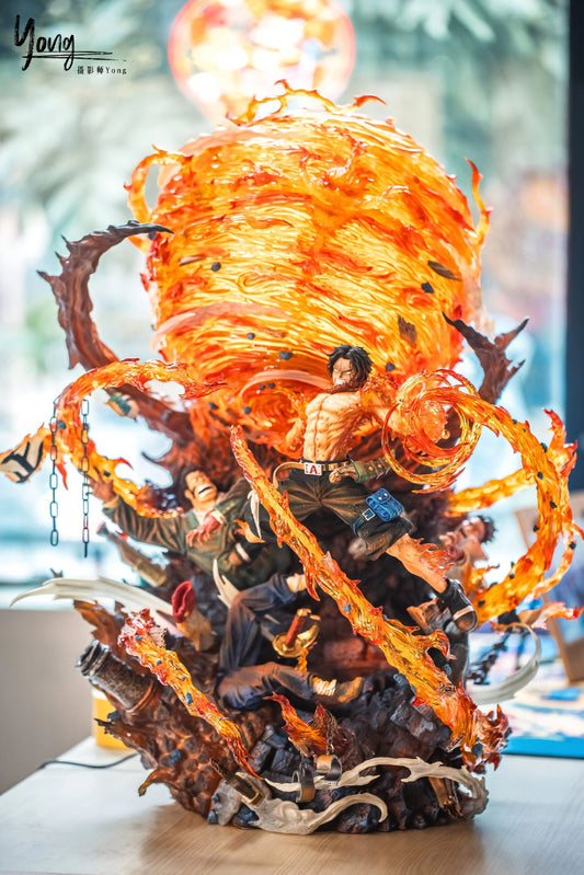 Ace Monkey D Studio - One Piece resin statue monkey d studio anime figure