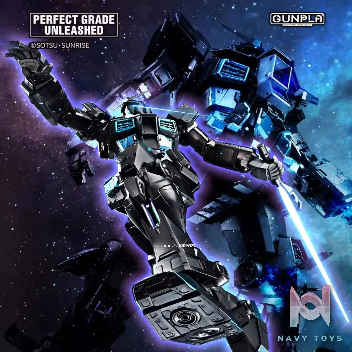 BANDAI SPIRITS – PG UNLEASHED 1/60 RX-78-2 Gundam (Starry Night Coating Edition) (Licensed)