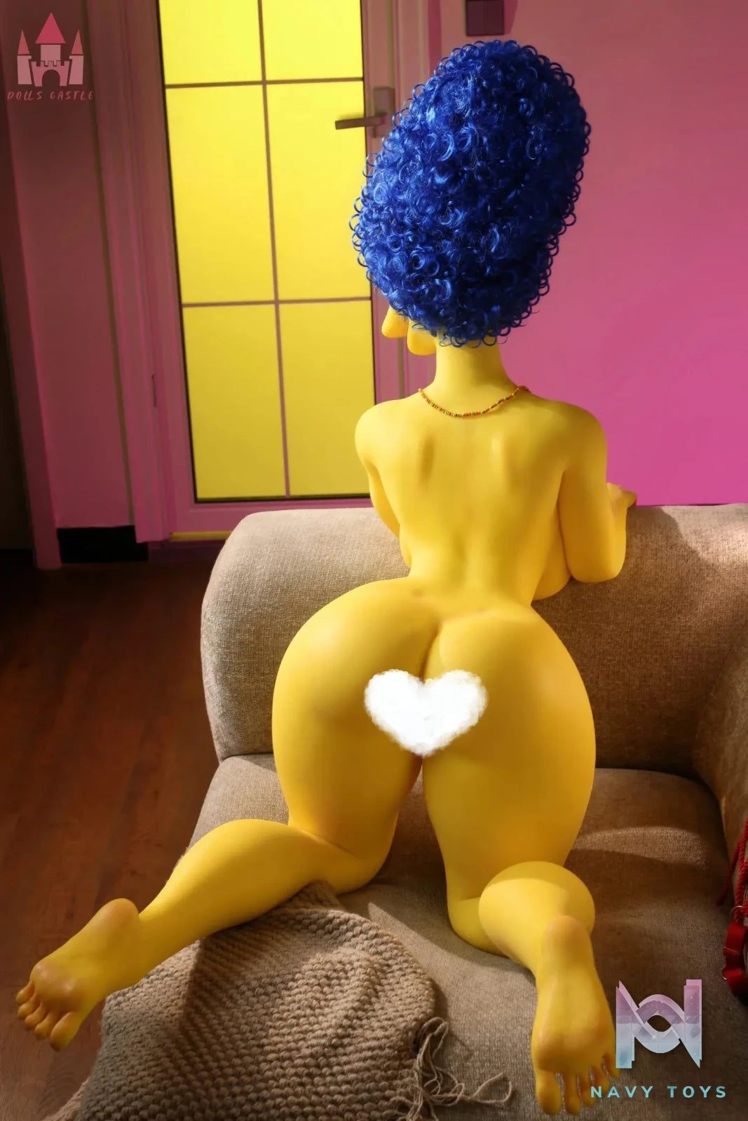 Dolls Castle – Marge Simpson Silicone Sex Doll 147CM K #SZ12 Simpsons