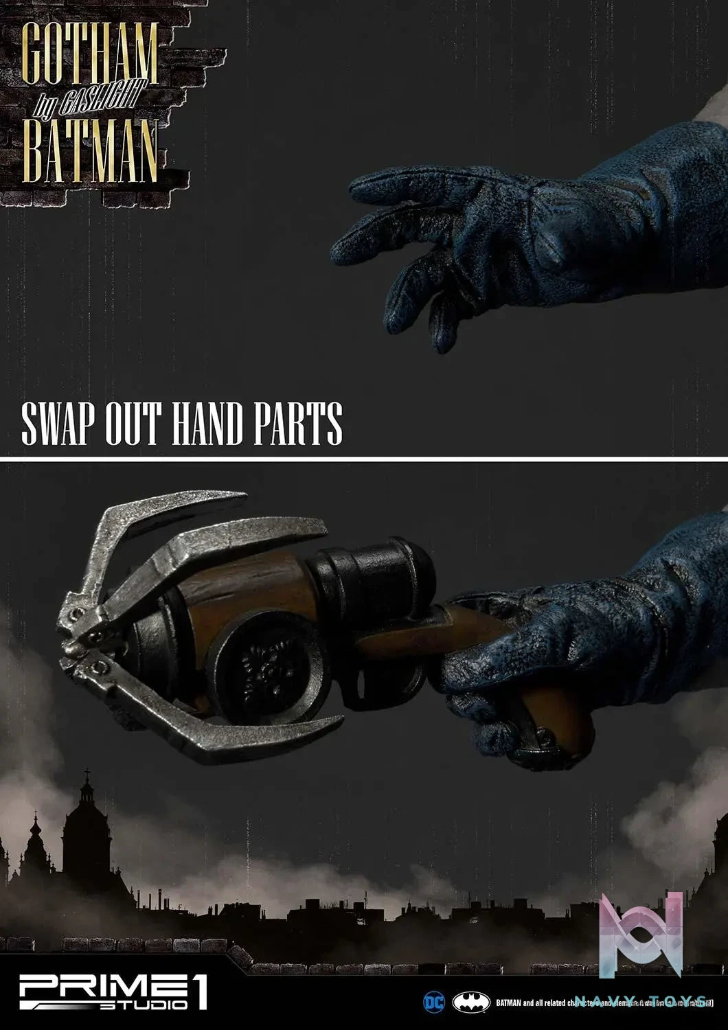 Prime 1 Studio – Concept Masterline Batman: Arkham Origins Gotham By Gaslight Batman CMDC-03 CMDC-03EX CMDC-04 CMDC-04EX (Licensed)