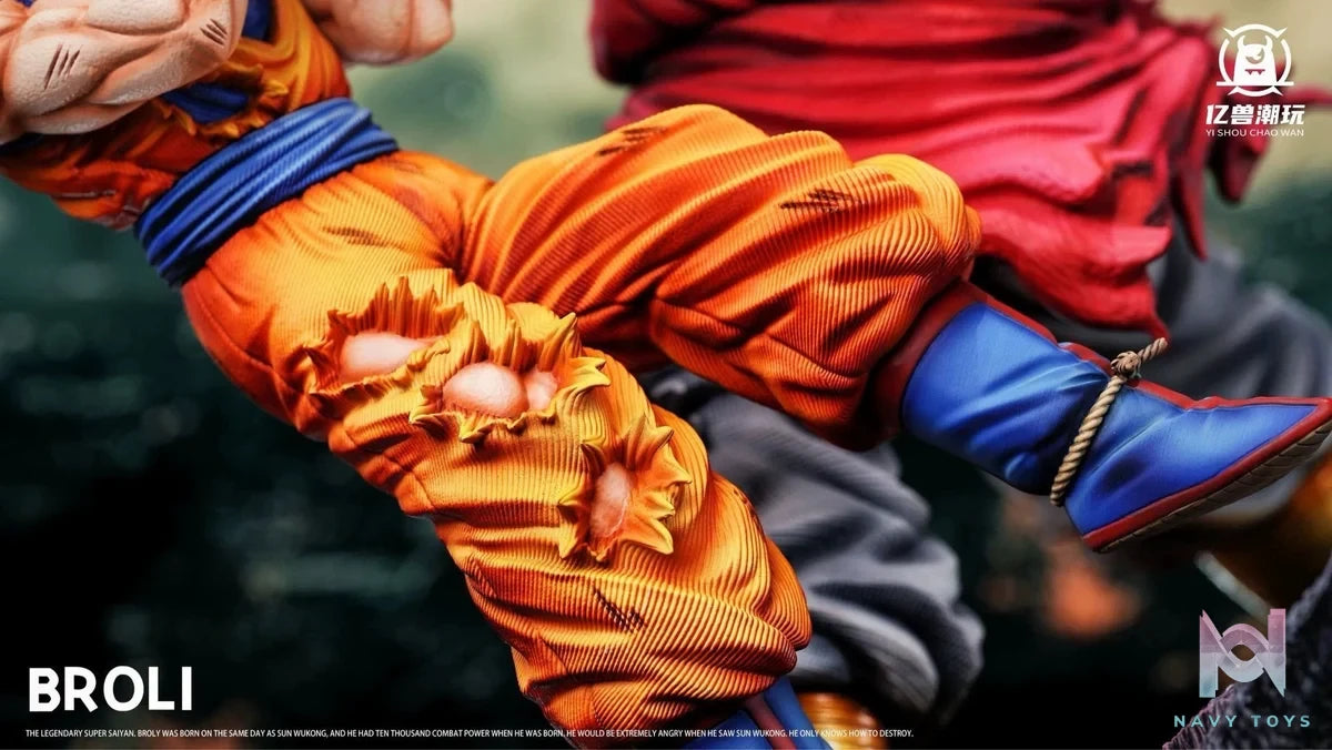 Broly vs Goku & Vegeta - Dragon Ball - Yishou Studio resin statue Yishou Studio anime figure