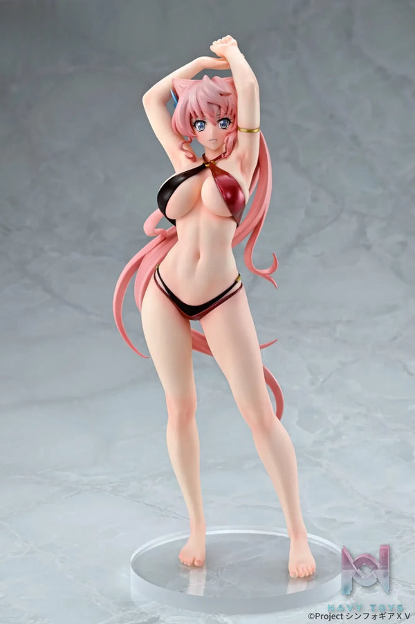 Q-six – Senki Zesshou Symphogear XV Maria Cadenzavna Eve Bikini Style 1/7 Complete Figure (Licensed)