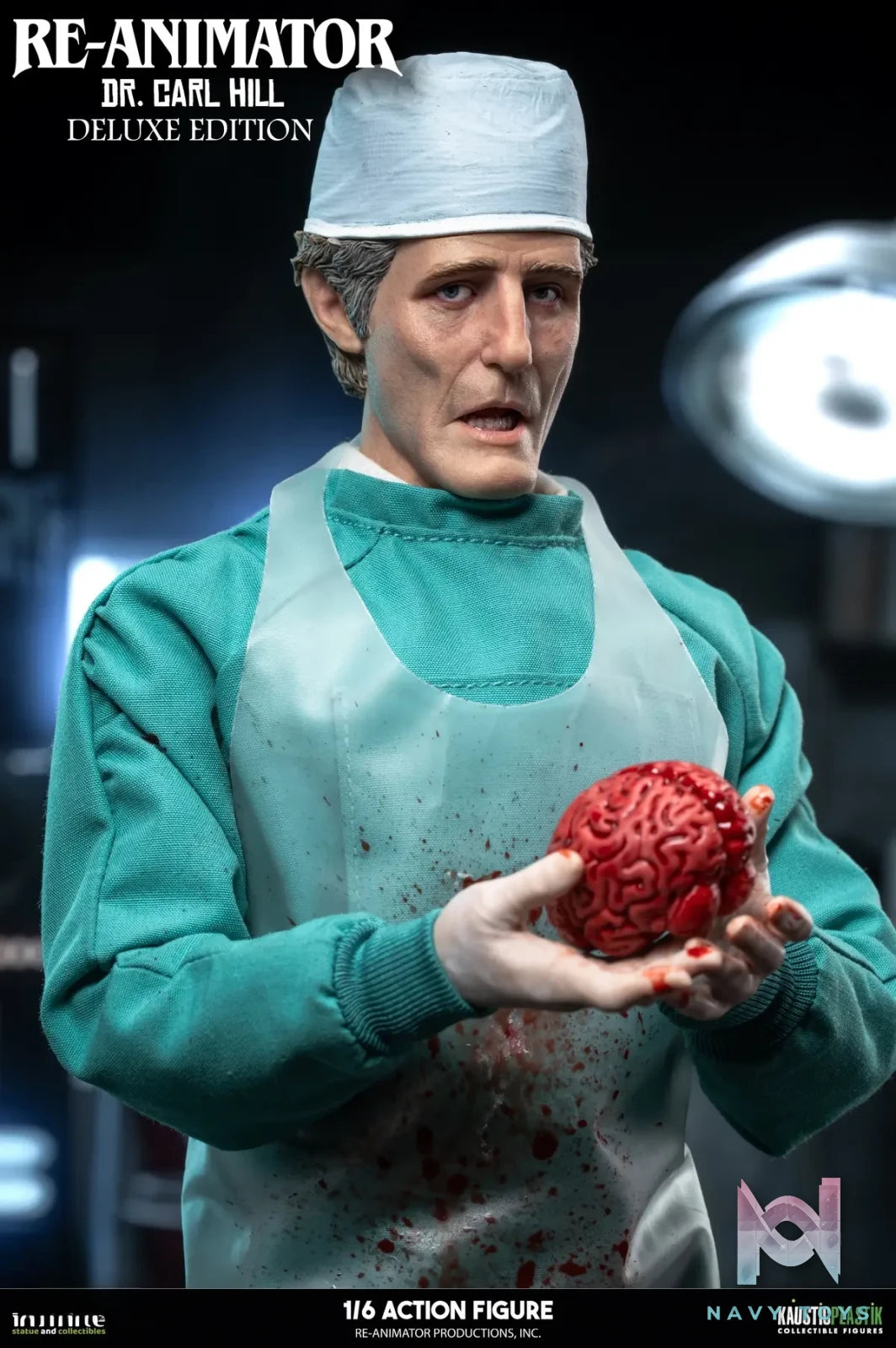 Infinite Statue – RE-ANIMATOR DOCTOR CARL HILL 1/6 ACTION FIGURE (Licensed)