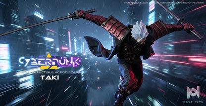 VTOYS – Taki 1/12 Action Figure Cyberpunk Samurai: Crimson Dawn VSD012 (Licensed)