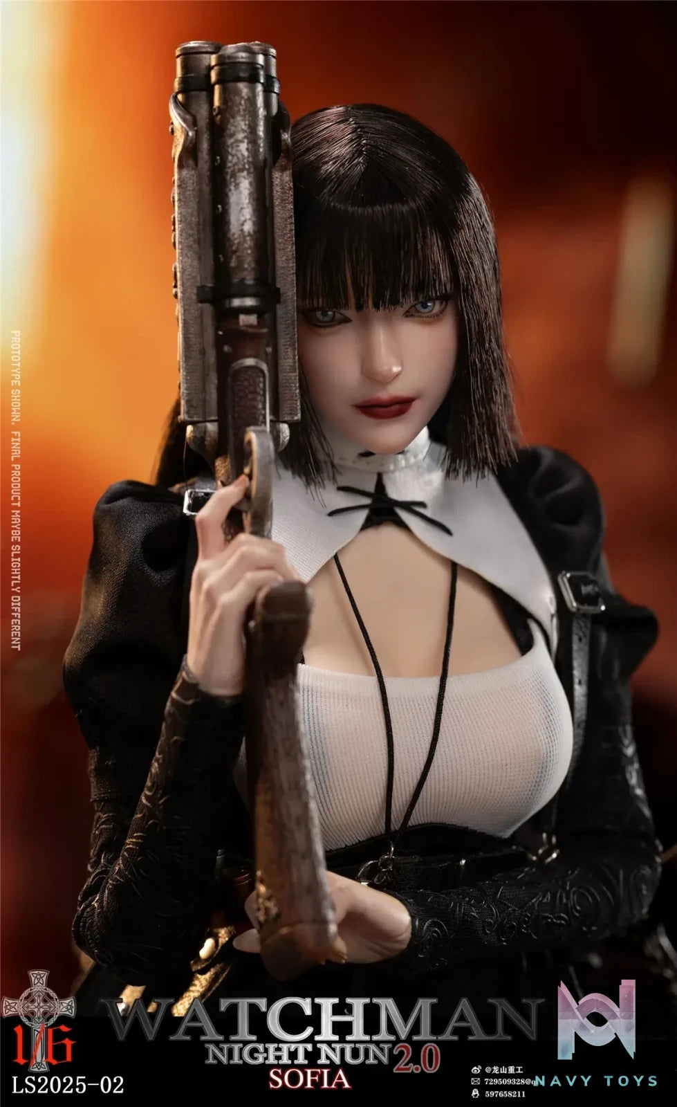 Long Shan Jin Shu Studio – Original LS2025-02 1/6 Redemption of the Night second round Sophia AB (Licensed)