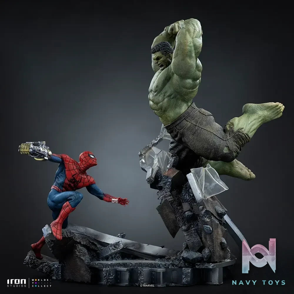 Iron Studio – Spider-Man vs Hulk – Spider-Man: Brand New Day – Art Scale 1/10 Statue MARCAS143426-10 (Licensed)