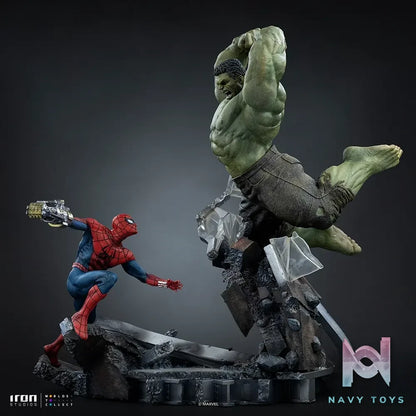 Iron Studio – Spider-Man vs Hulk – Spider-Man: Brand New Day – Art Scale 1/10 Statue MARCAS143426-10 (Licensed)