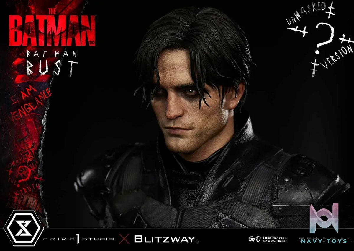 Prime 1 Studio – Premium Bust The Batman (Film) The Batman PBDC-09 PBDC-10 (Licensed)