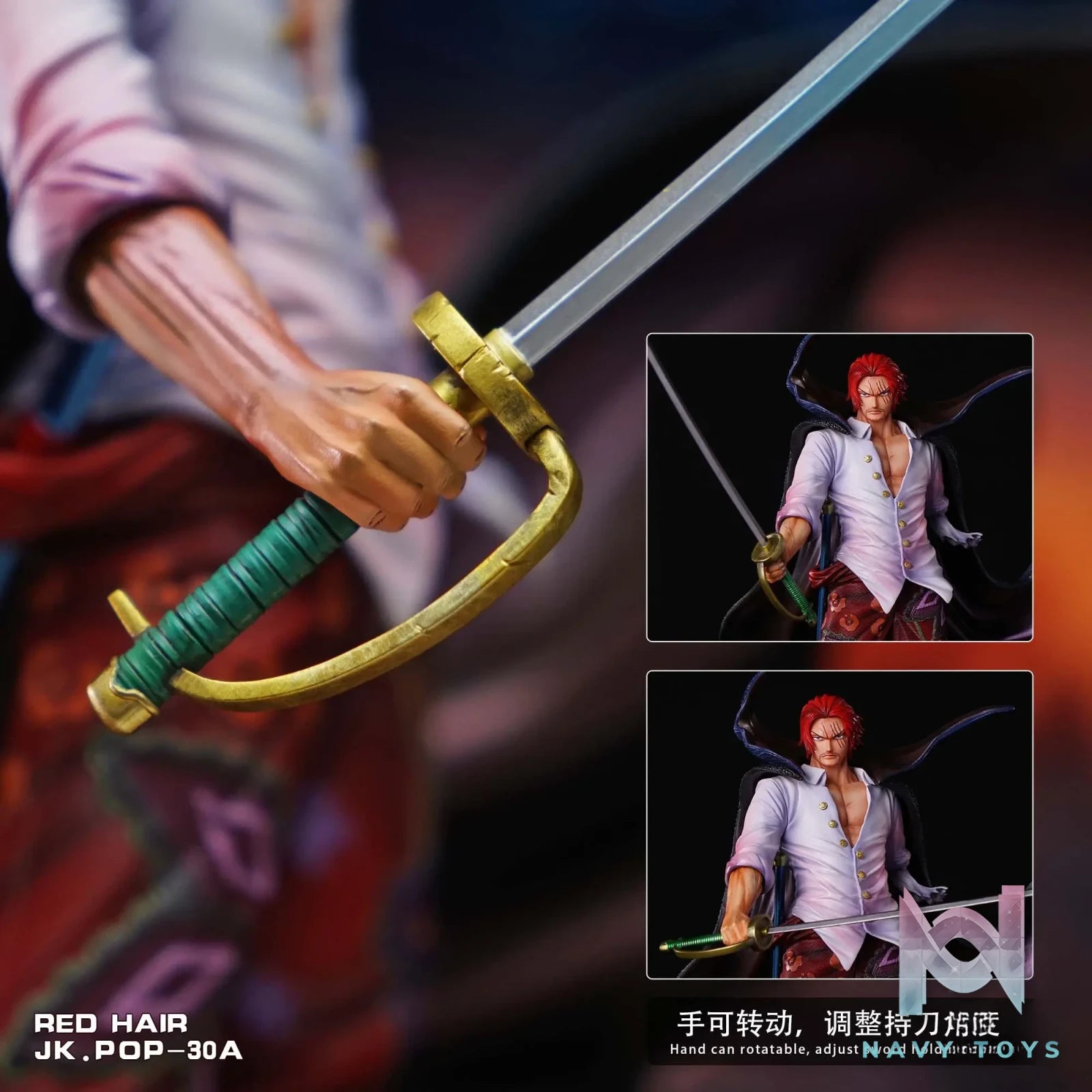JacksDo Studio – One Piece Four Emperors stand Shanks