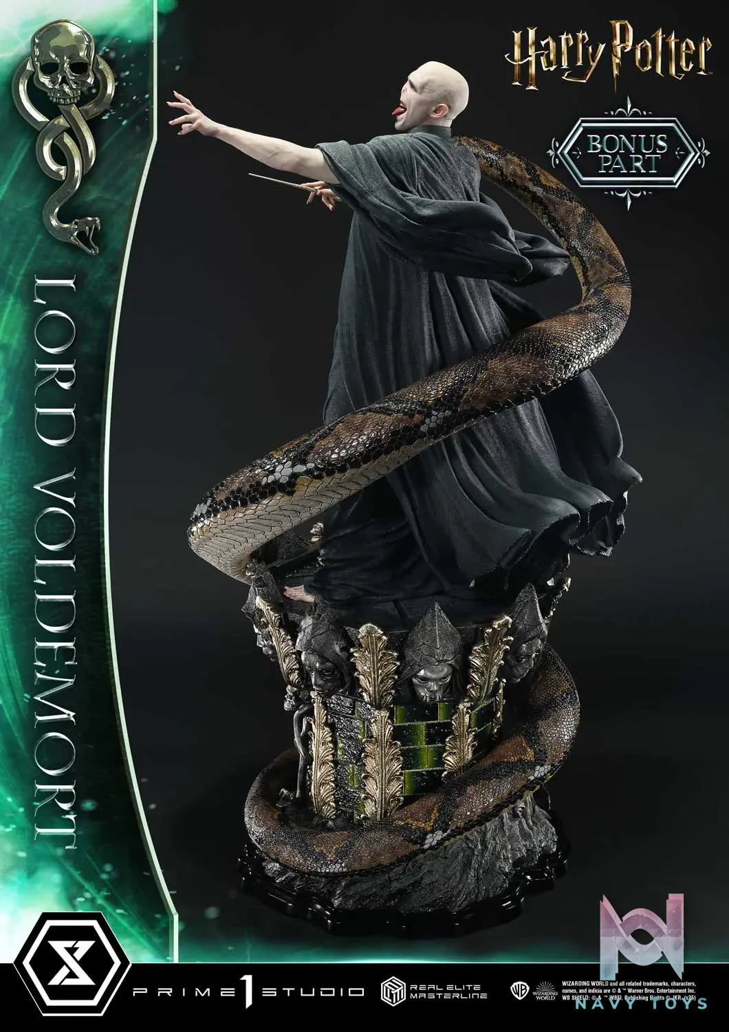 Prime 1 Studio – Harry Potter (Film) Lord Voldemort REMHP-01 REMHP-01S (Licensed)