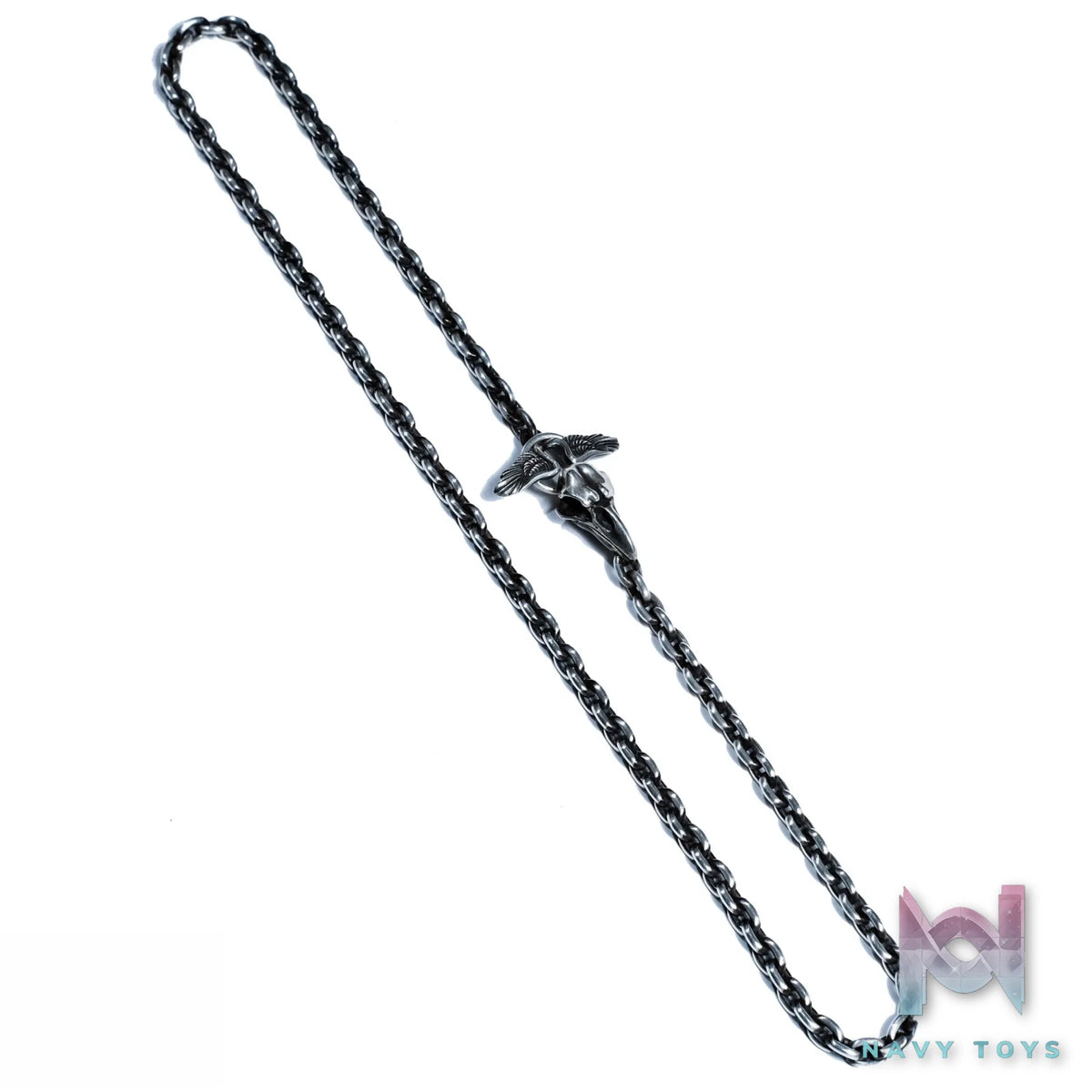 Raven Studio (silver jewelry) – Original Design 5.5mm Raven Exclusive Curb Chain Necklace Original