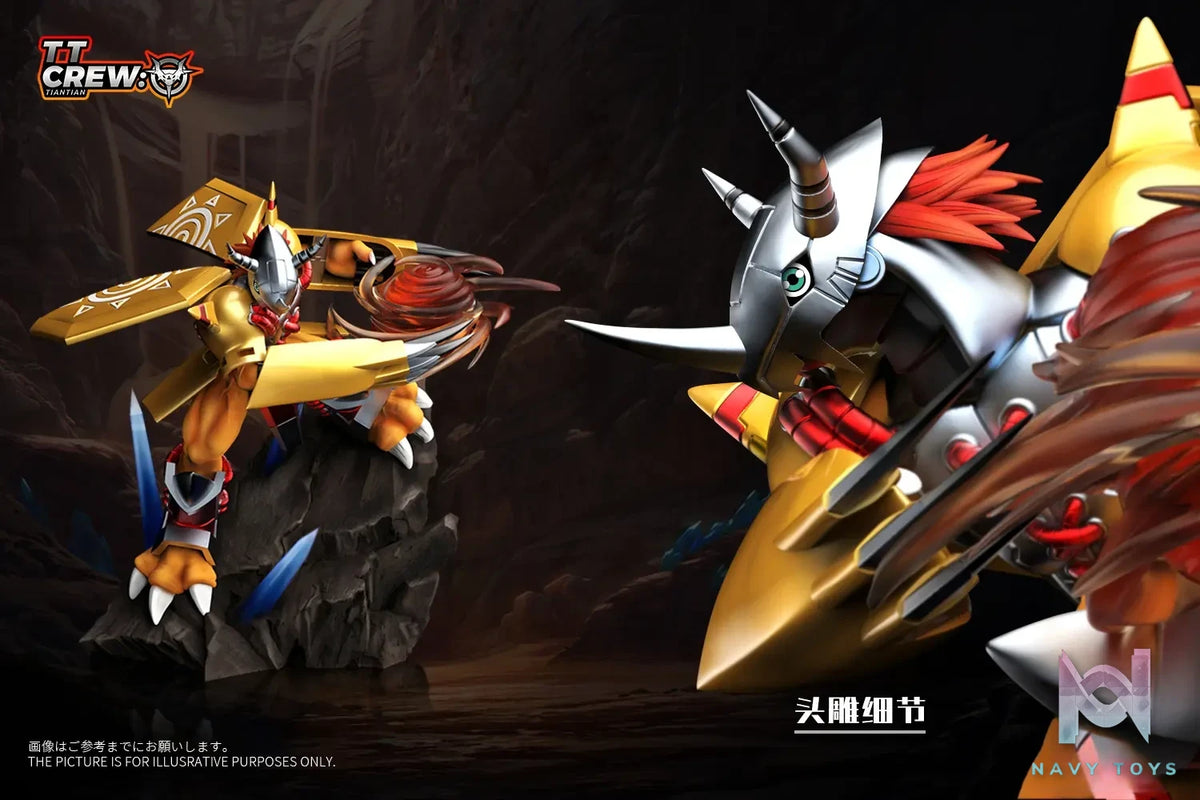 TT Studio – Digimon WarGreymon & BlackWarGreymon & Chaos Greymon