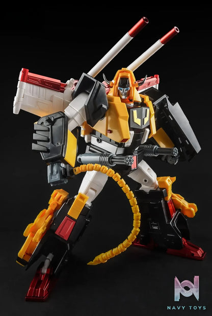Keith’s Fantasy Club Studio – E.A.V.I. Metal Phase 8A Simba Victory Leo Transformers