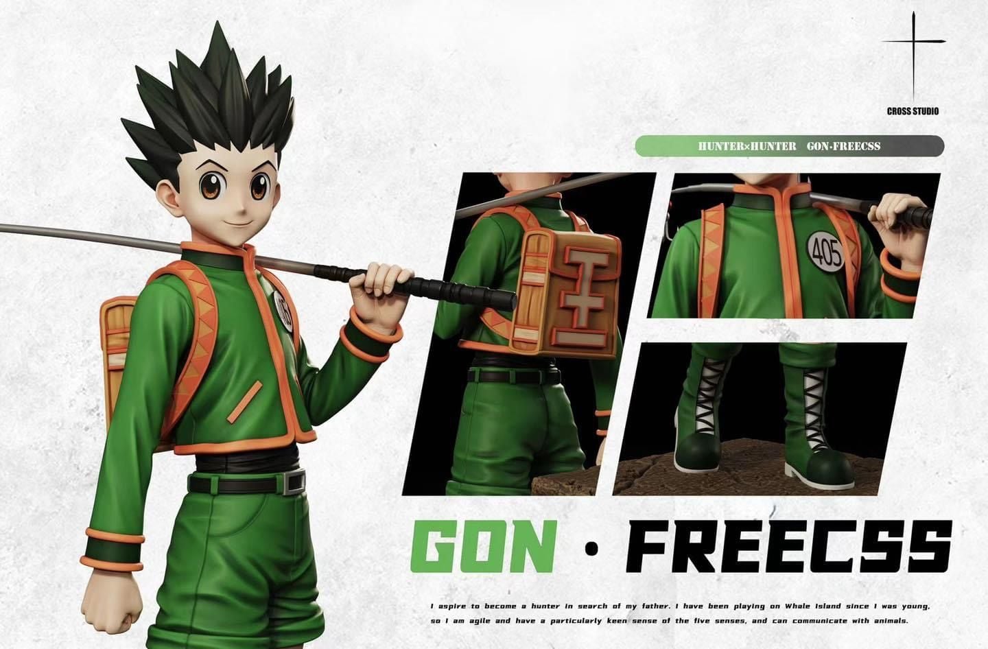 Gon Freecss - Hunter x Hunter - Cross Studio resin statue cross studio anime figure