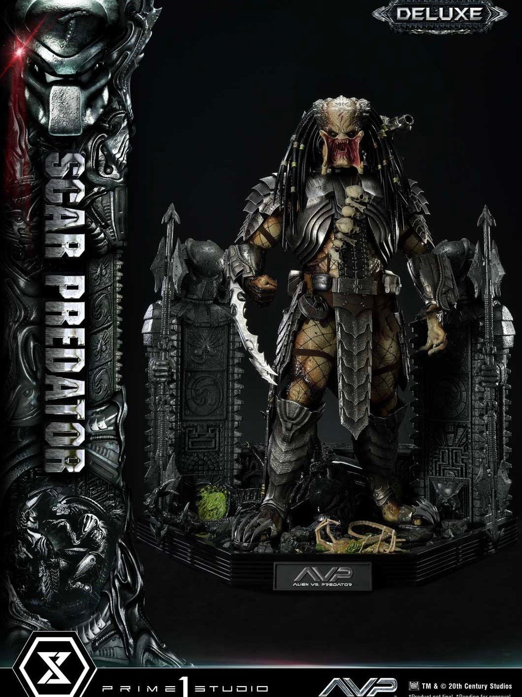 Scar Predator - Ailen vs.Predator - Prime 1 Studio (MMPR - 04DXS) resin statue Prime 1 Studio anime figure