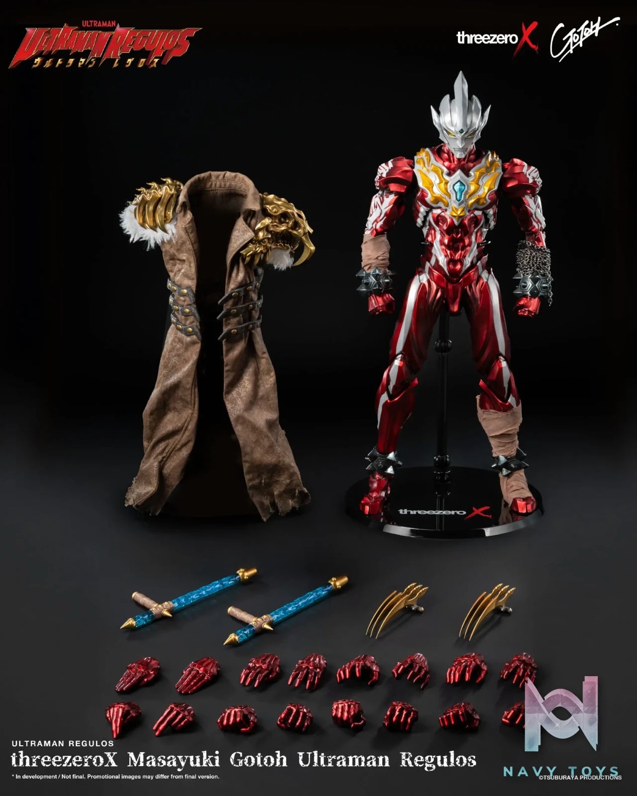Threezero – Ultraman Regulos threezero & Masayuki Gotoh Ultraman Regulos 3Z04630C0 (Licensed)