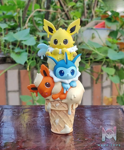 DM Studios – Ice Cream Series Jolteon Flareon and Vaporeon