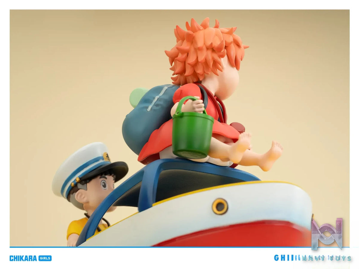 CHIKARA Studio – Ponyo on the Cliff Desktop Series Ponyo on the Cliff