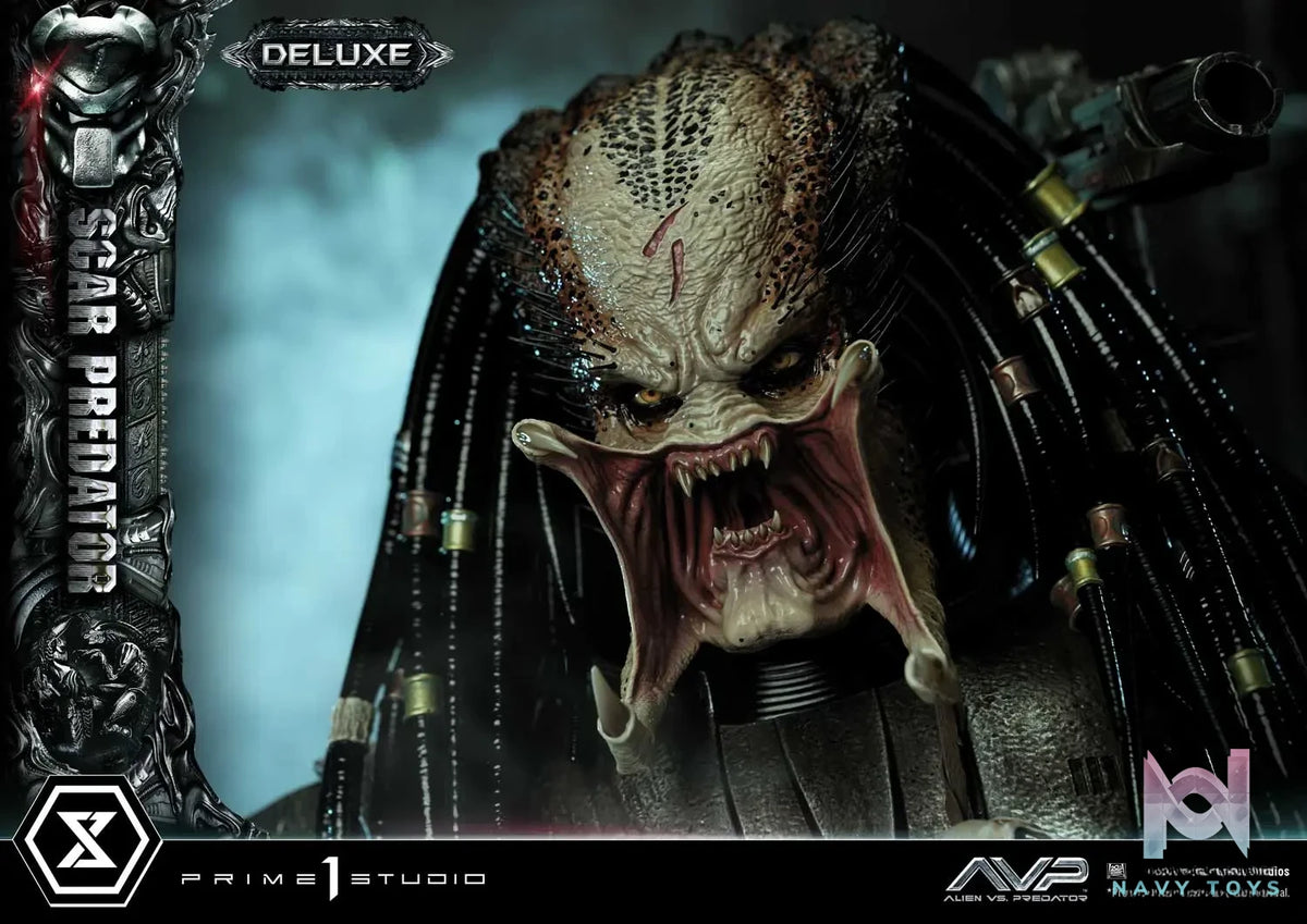 Prime 1 Studio Museum Masterline Alien vs. Predator Scar Predator MMPR-04 MMPR-04DX MMPR-04DXS