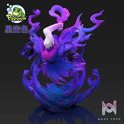 POPOWA Studio - Pokémon 120 Pokémon Series Nightmare Darkrai resin statue Navy Toys anime figure