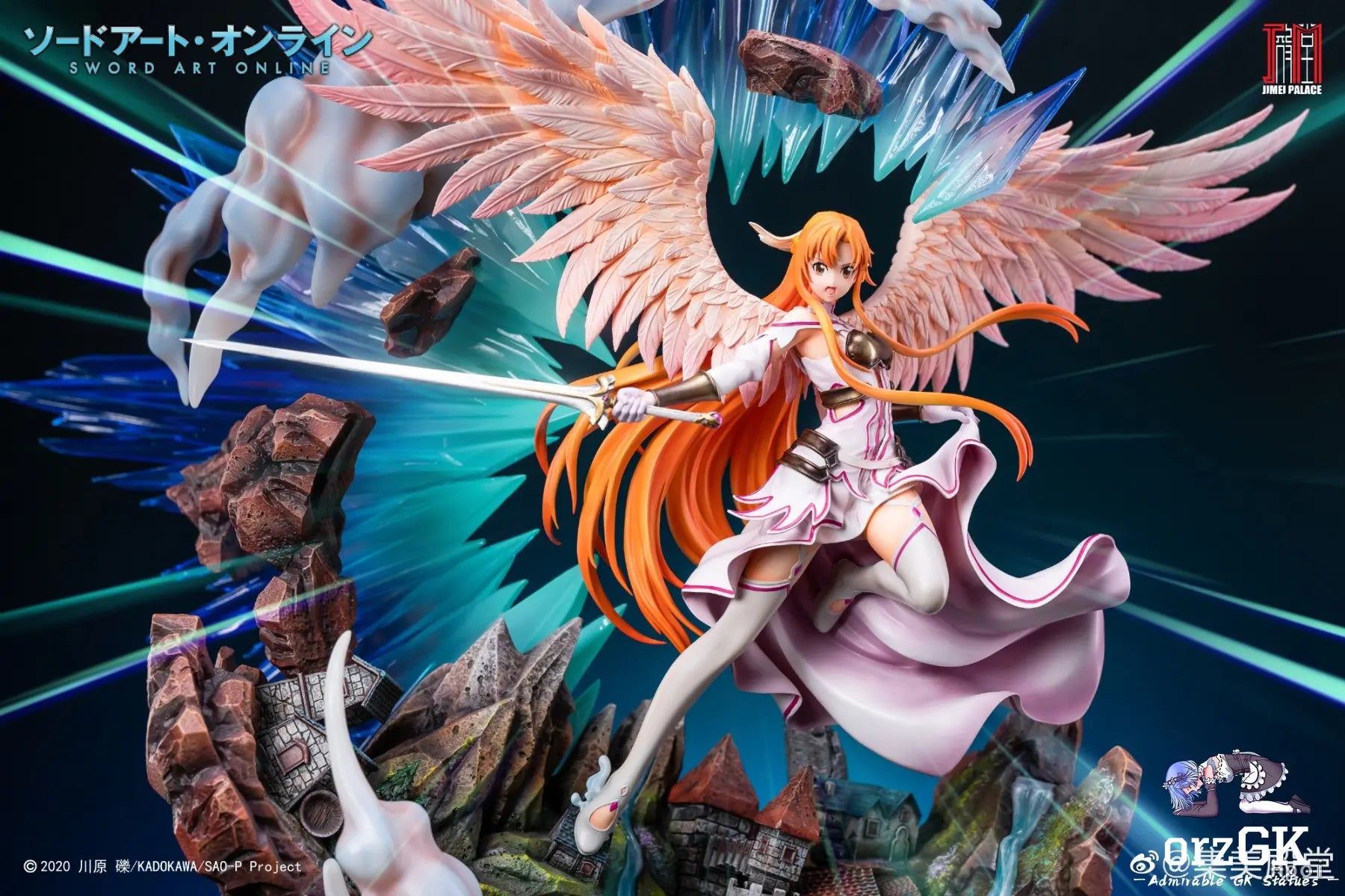 JIMEI PALACE Studio - Sword Art Online: Asuna Creator God Stacia (Licensed) resin statue Navy Toys anime figure