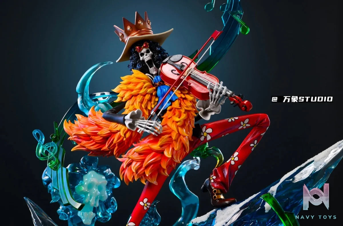 Brook Soul King resin statue WX Studio anime figure